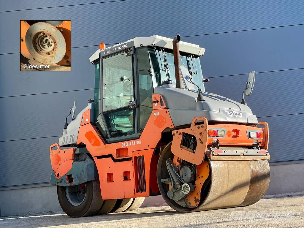 Hamm DV 70 TO Combi rollers