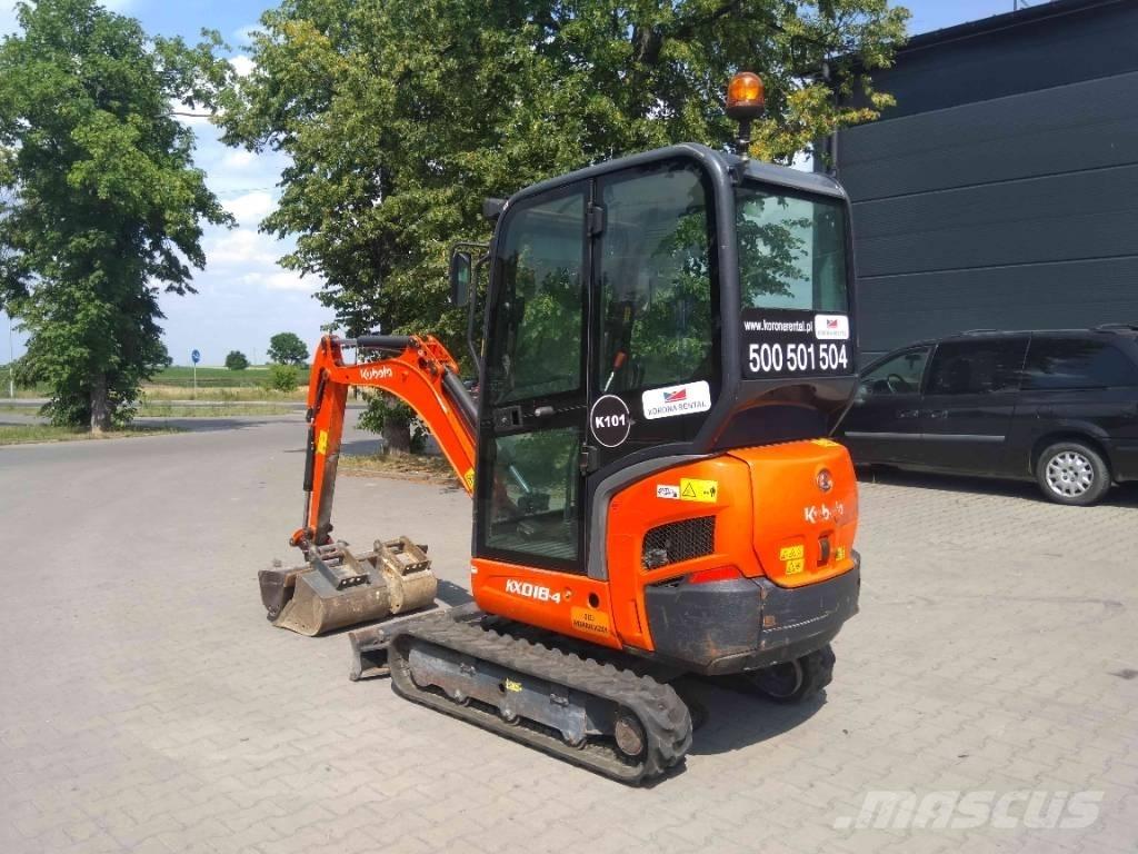 Kubota KX 018-4 Mini excavators < 7t (Mini diggers)