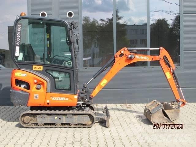 Kubota KX 018-4 Mini excavators < 7t (Mini diggers)
