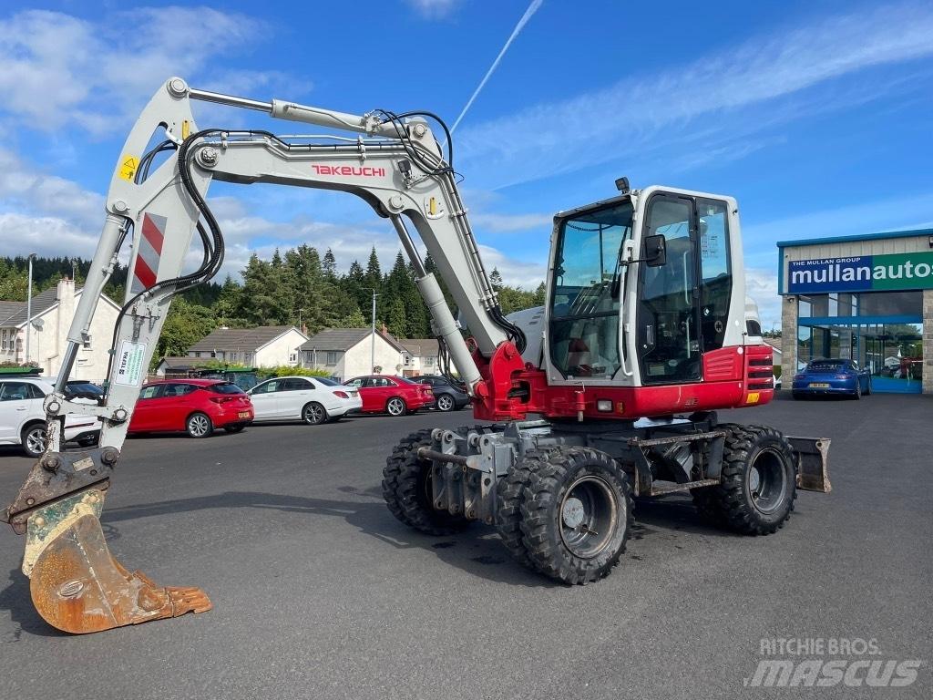 Takeuchi TB295W Wheeled excavators