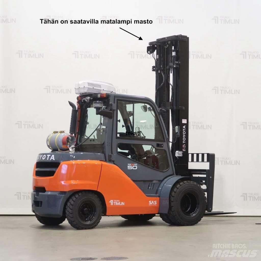 Toyota 8FG50N LPG trucks