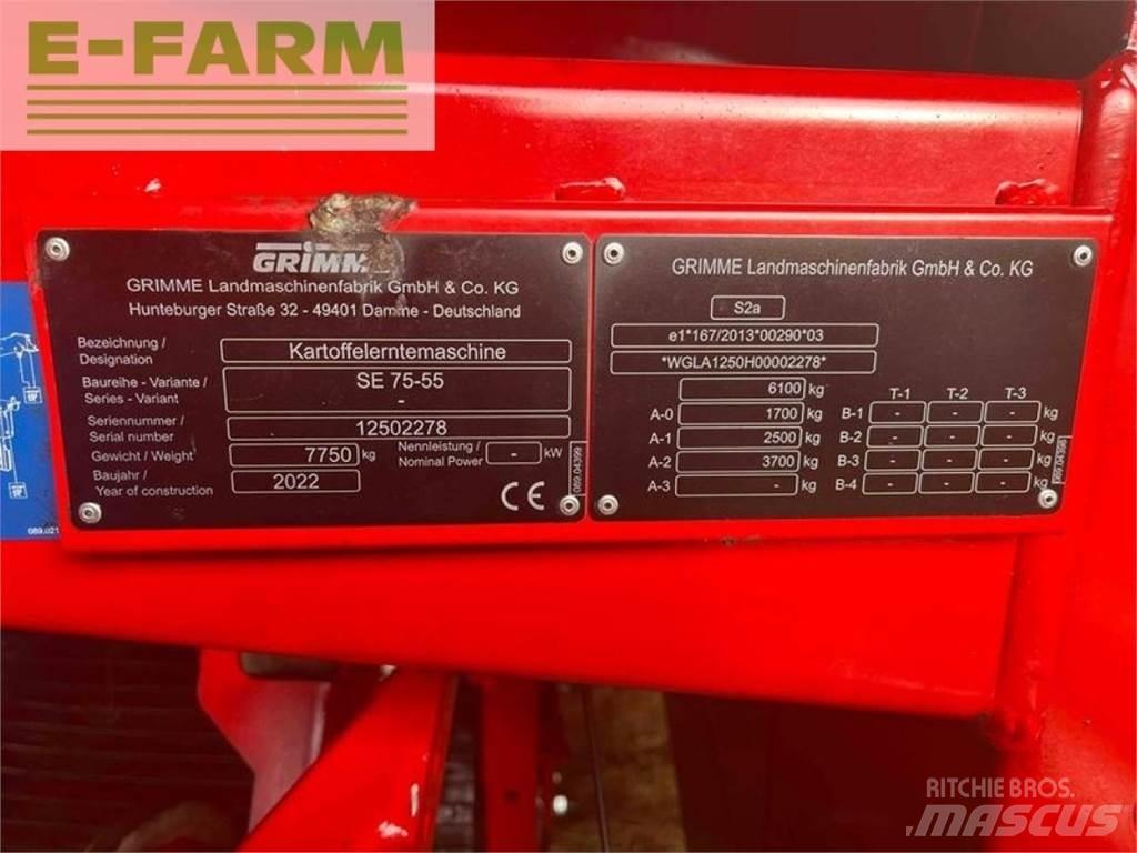 Grimme se 75-55 sb Potato harvesters