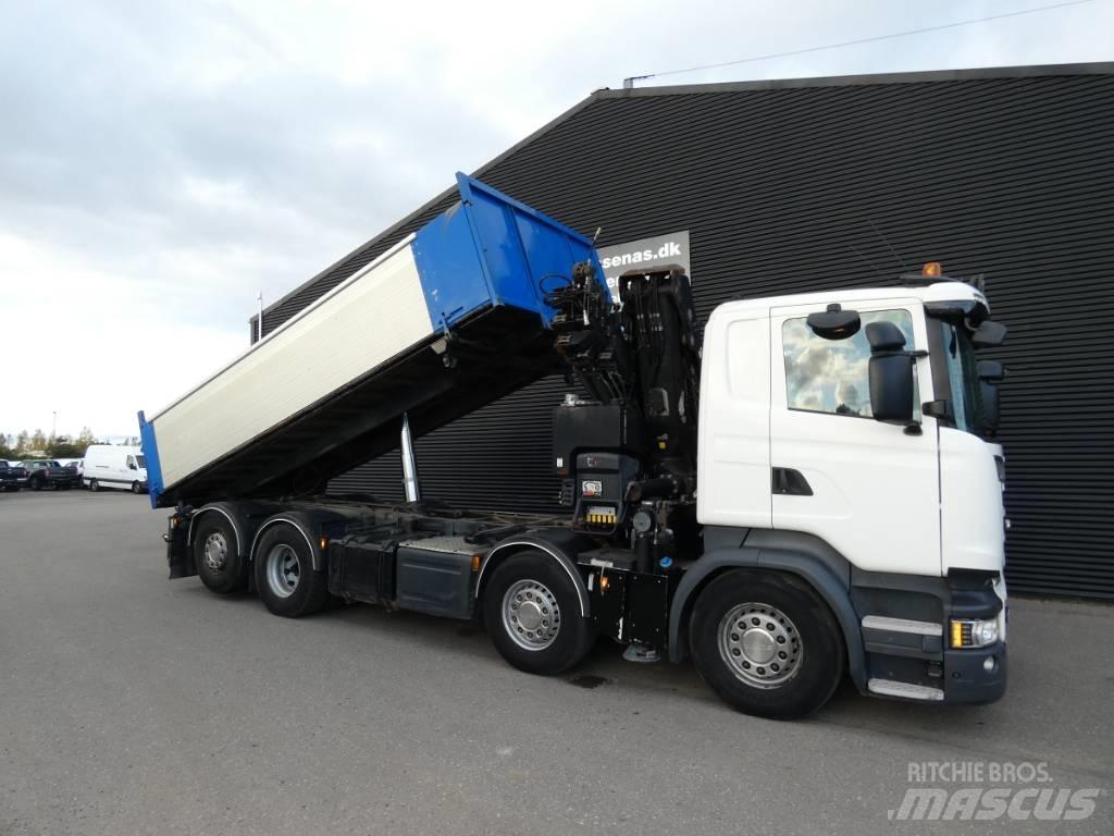 Scania R 580 Tipper trucks