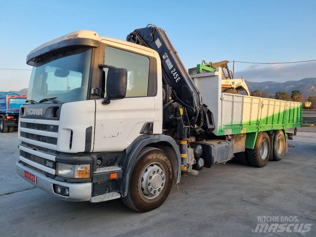 Scania P 94 GB Truck mounted cranes