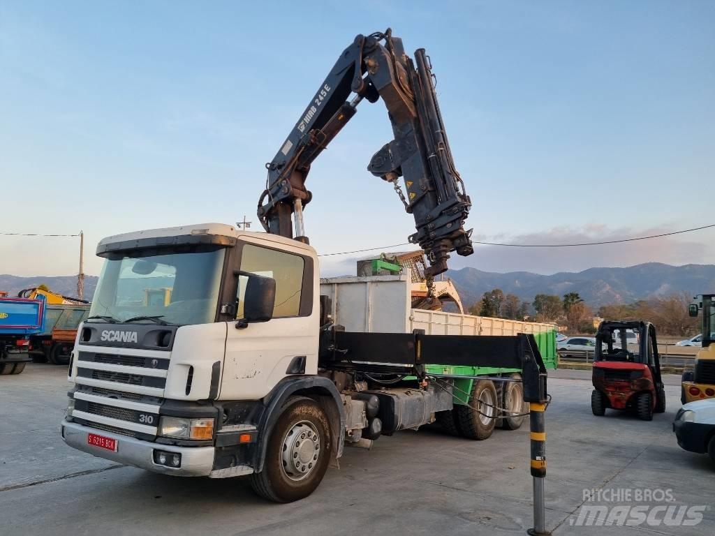 Scania P 94 GB Truck mounted cranes
