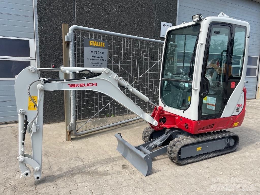 Takeuchi TB216 Mini excavators < 7t (Mini diggers)