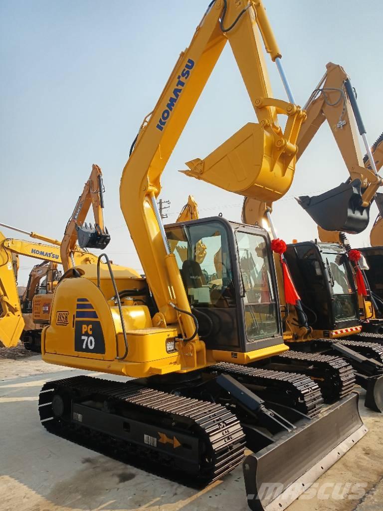 Komatsu PC 70 Mini excavators  7t - 12t