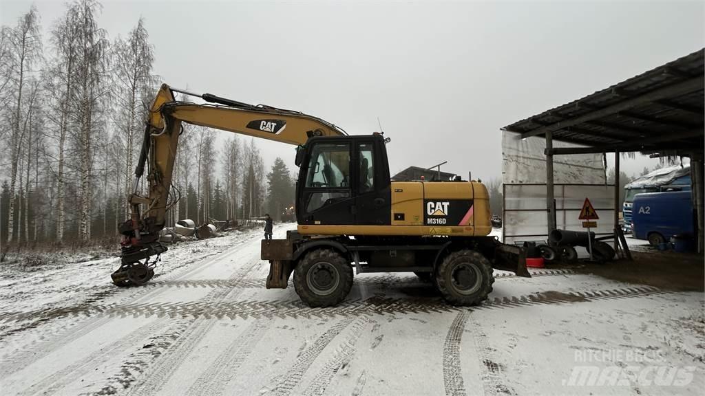 CAT 316 D Wheeled excavators