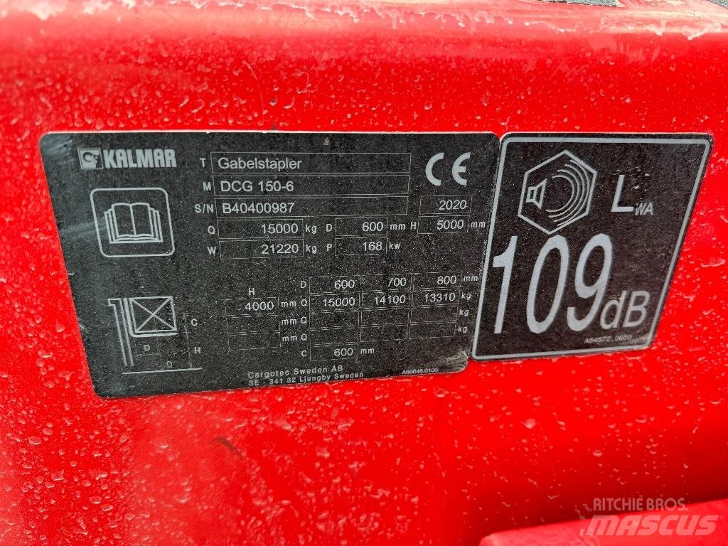 Kalmar DCG150-6 Diesel trucks