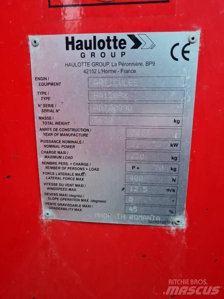 Haulotte HA 12 PX Articulated boom lifts