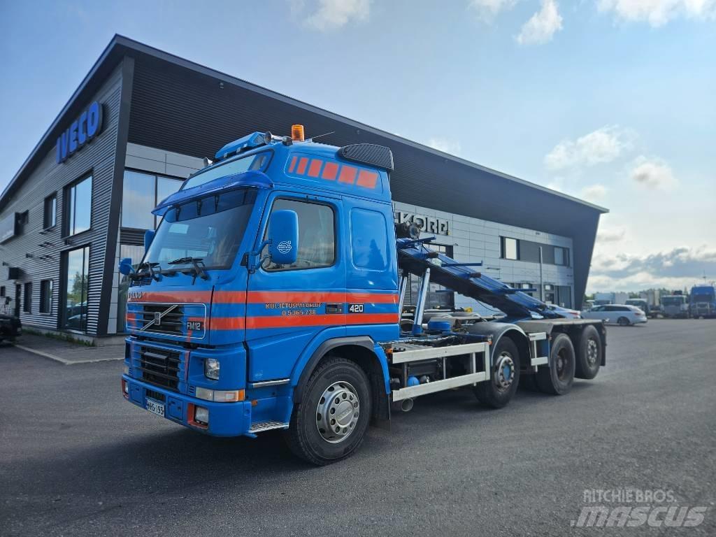 Volvo FM12 420 8x2 Demountable trucks