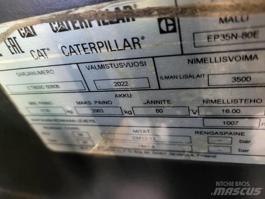 CAT EP35N Electric forklift trucks
