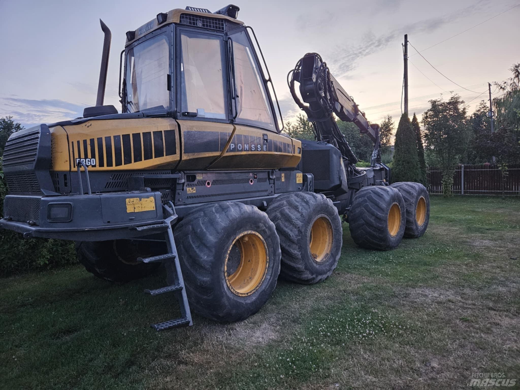 Ponsse Ergo 8W Harvesters