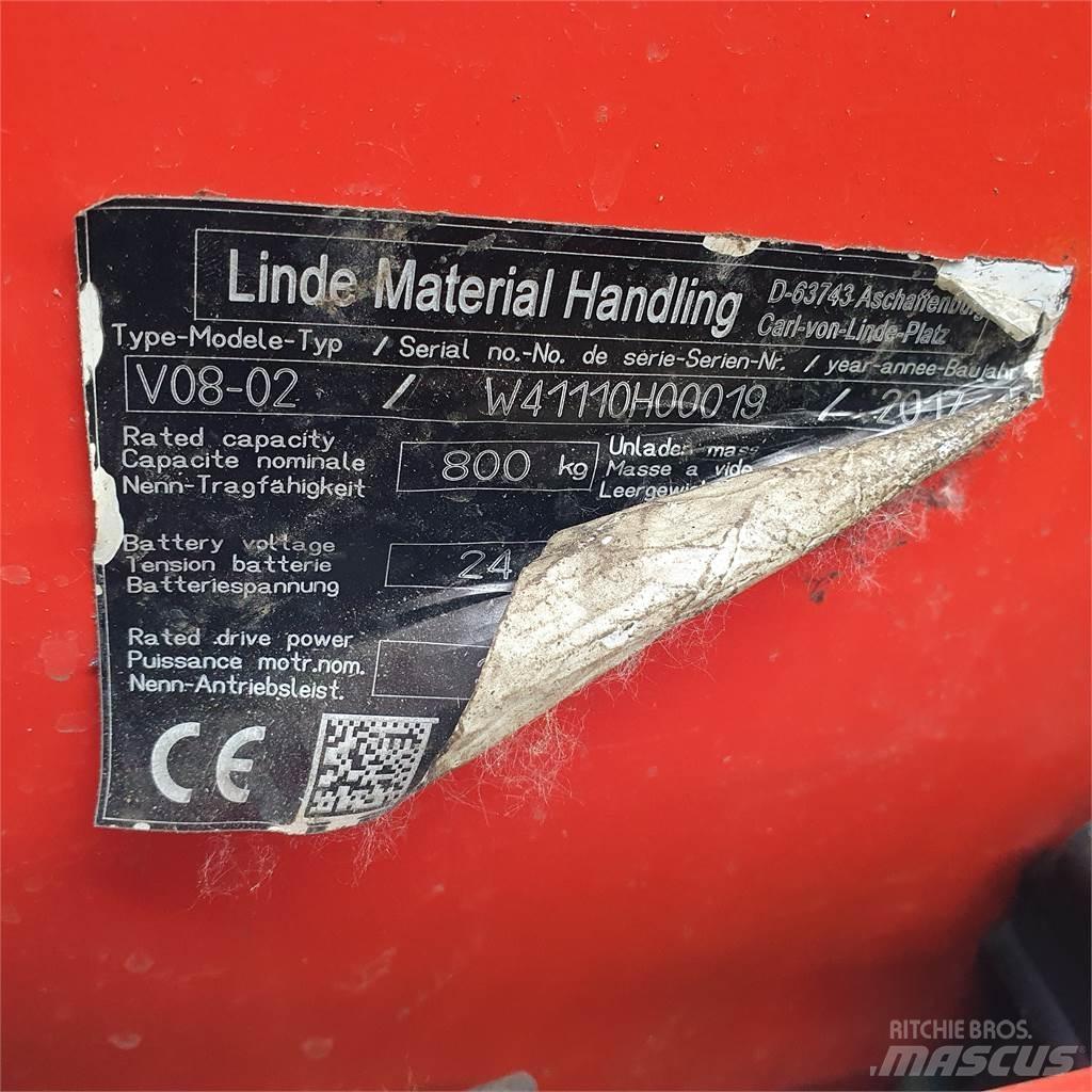 Linde V08-02 Medium lift order picker