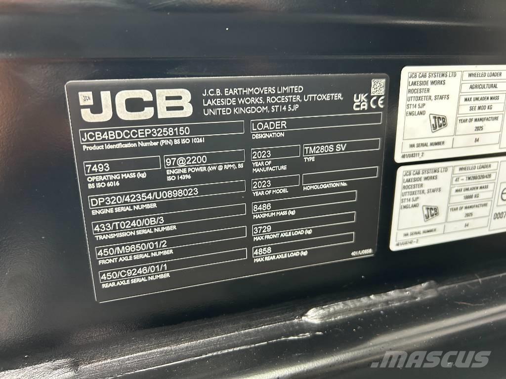JCB TM280S Telehandlers