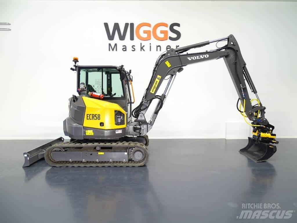 Volvo ECR58F Mini excavators < 7t (Mini diggers)