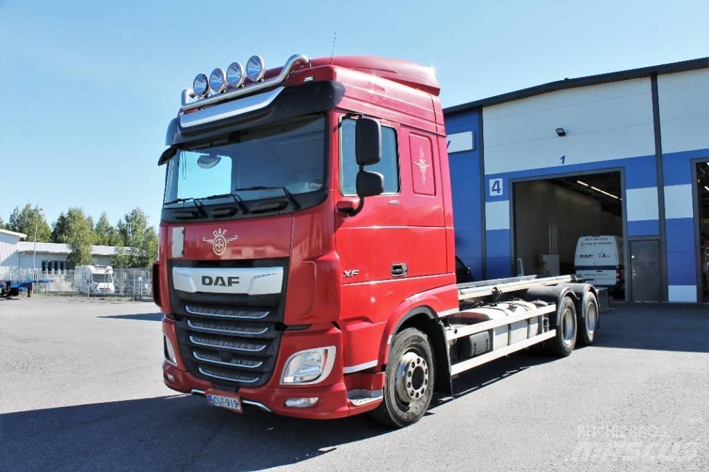 DAF XF 480 FAS 6x2 Container trucks