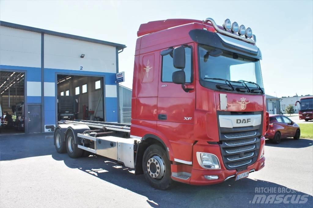 DAF XF 480 FAS 6x2 Container trucks