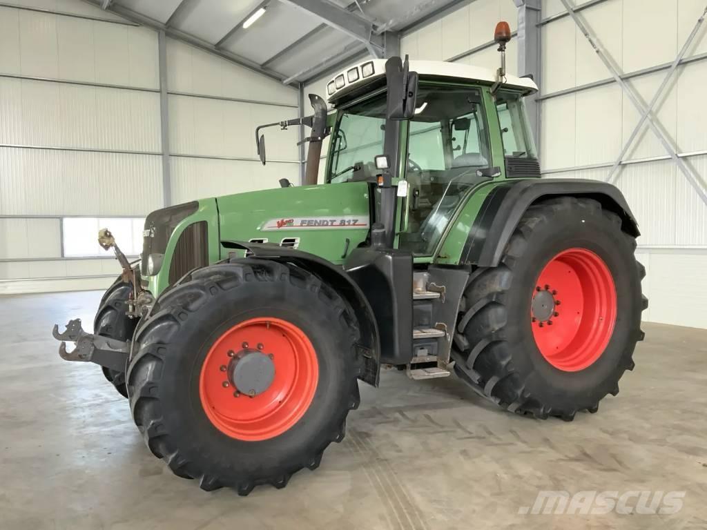 Fendt 817 Vario Tractors