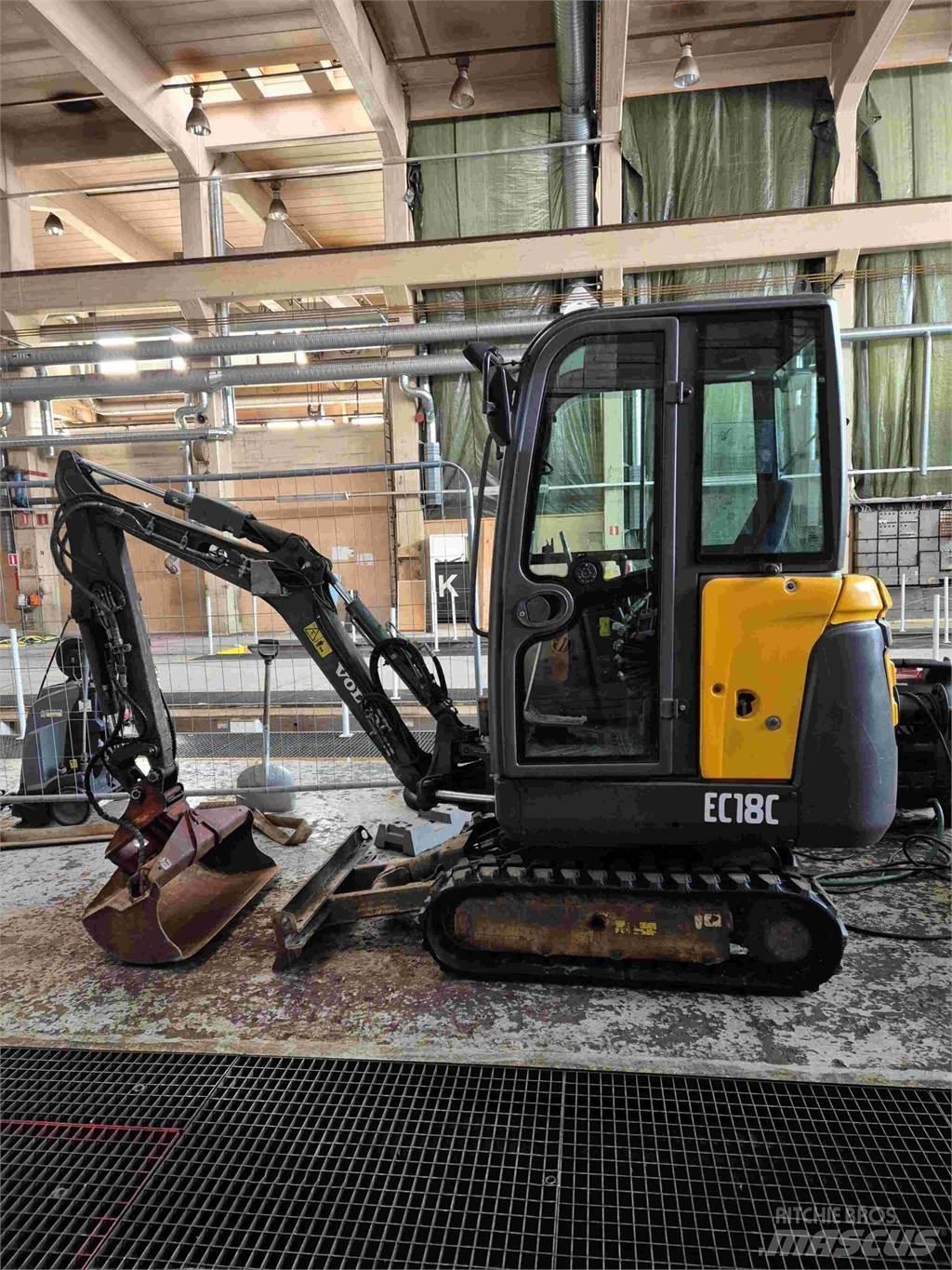 Volvo EC18C Mini excavators < 7t (Mini diggers)