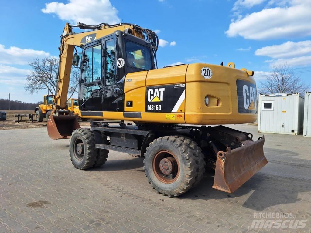 CAT M 316 D Wheeled excavators