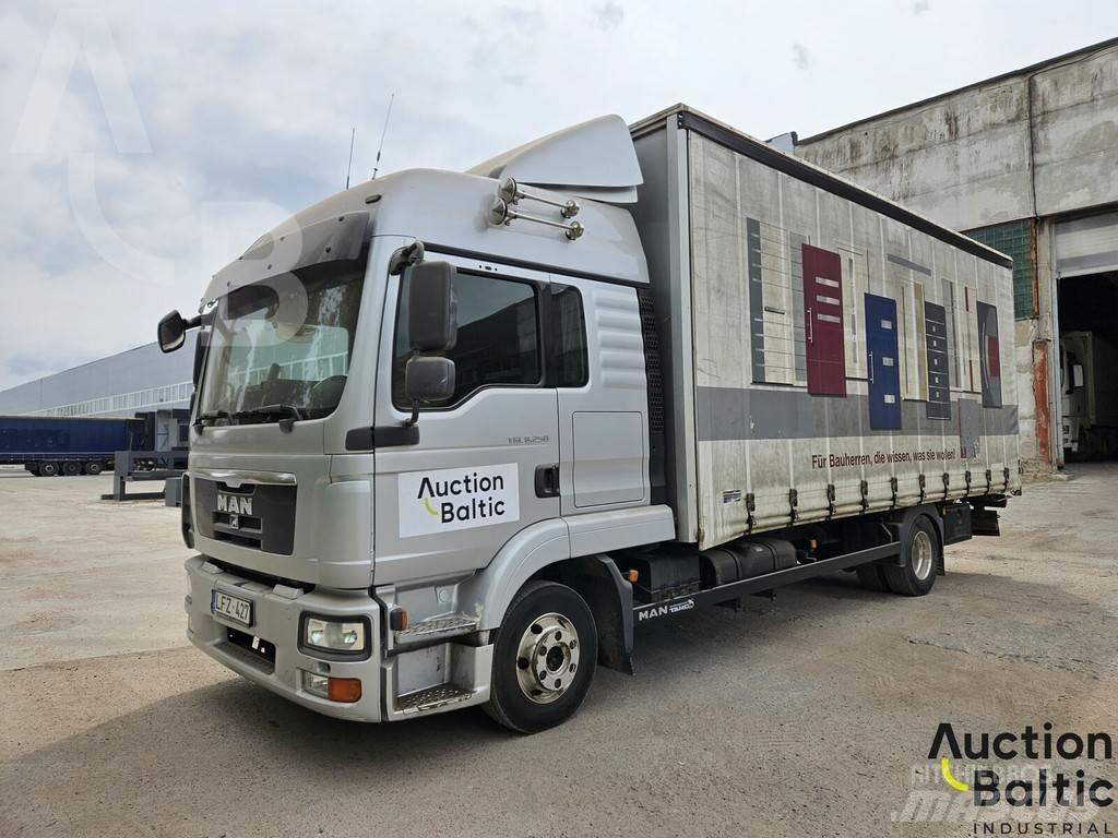MAN TGL8.250 Curtain sider trucks