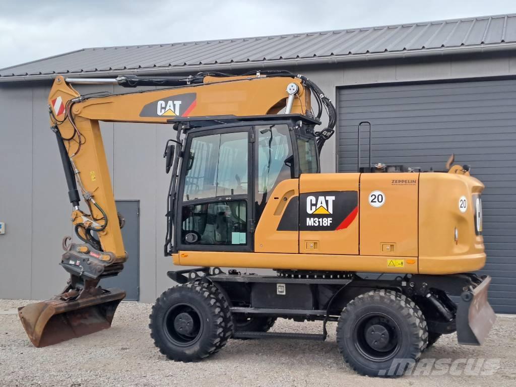 CAT M318F Wheeled excavators