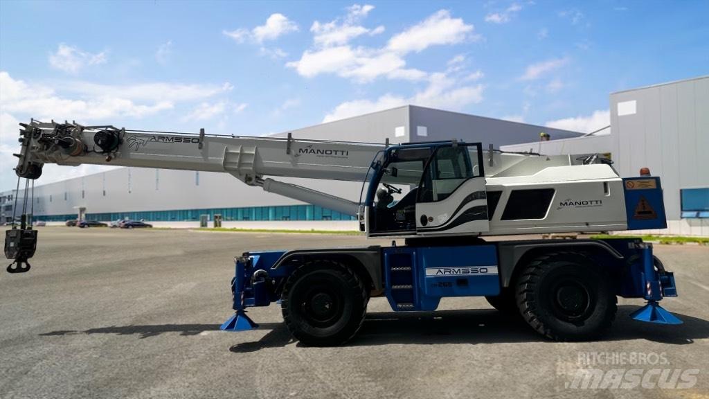 Manotti ARM550 Rough terrain cranes