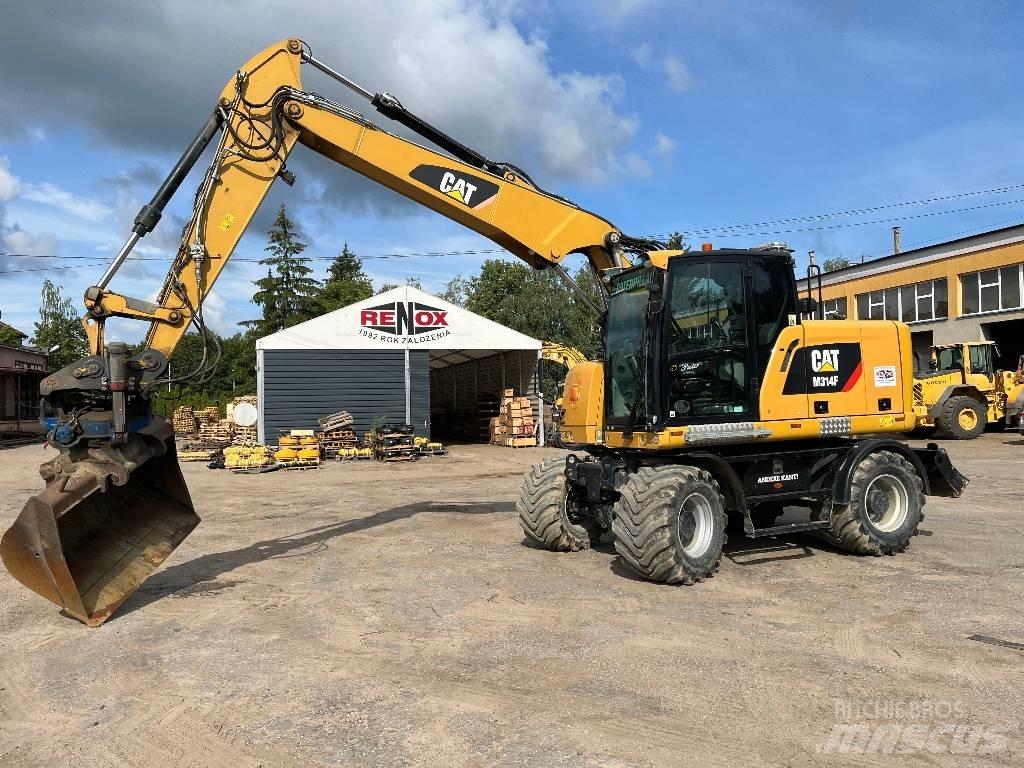 CAT M 314 F Wheeled excavators