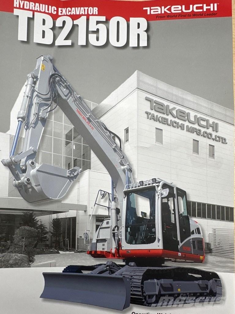 Takeuchi TB 2150 R Crawler excavators