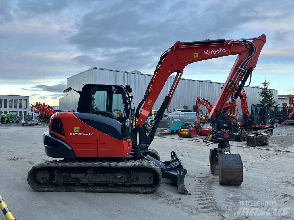 Kubota KX 080-4 Mini excavators < 7t (Mini diggers)
