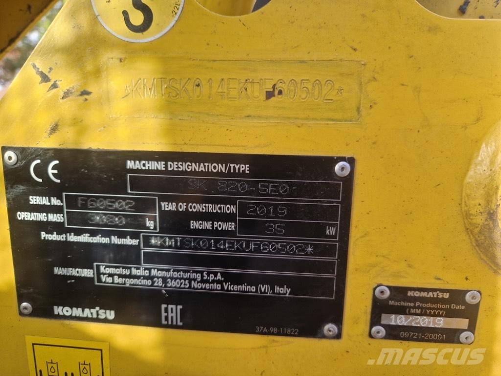 Komatsu SK 820-5 Skid steer loaders