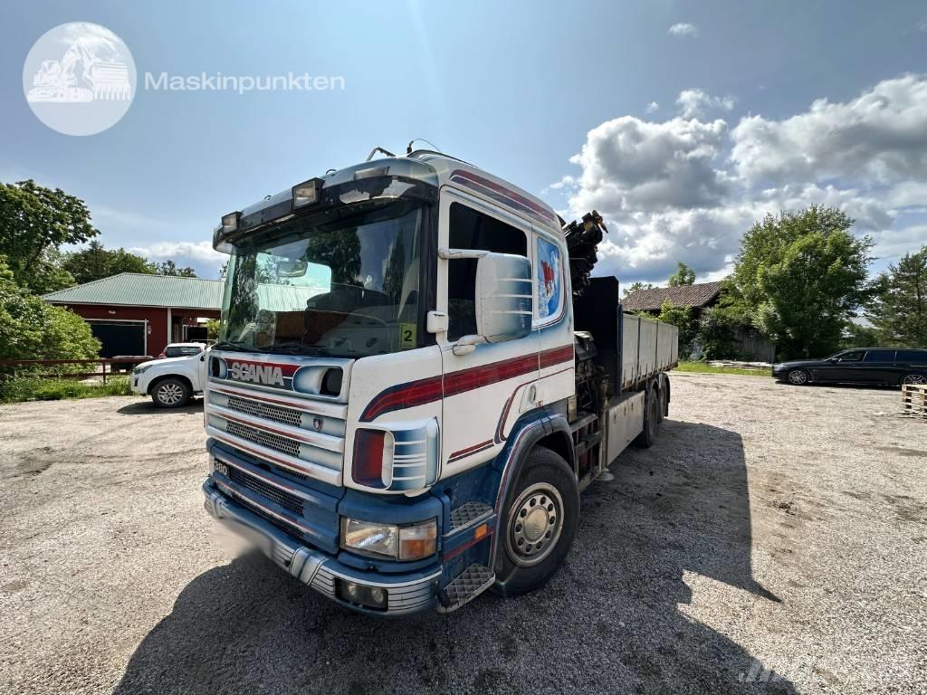 Scania P 114-380 Truck mounted cranes