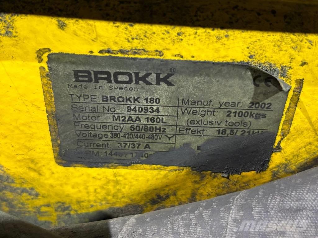 Brokk 180 Demolition excavators