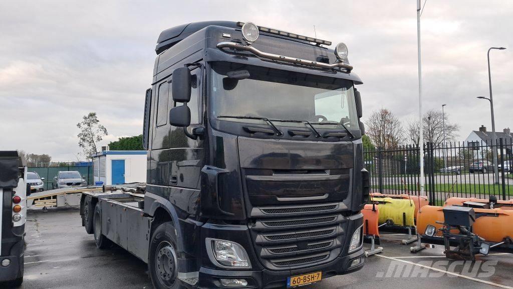 DAF XF 510 FAN Hook lift trucks