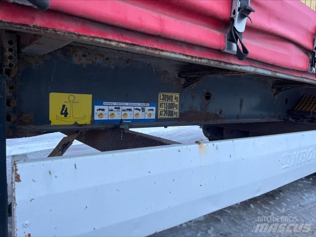 Krone Madel SD Curtain sider semi-trailers