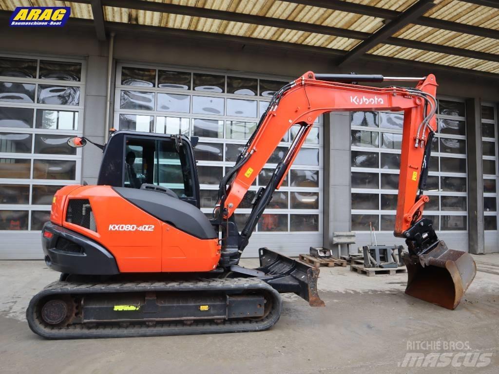 Kubota KX 080-4 Mini excavators  7t - 12t