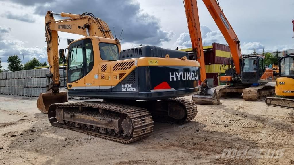 Hyundai 220 LC Crawler excavators