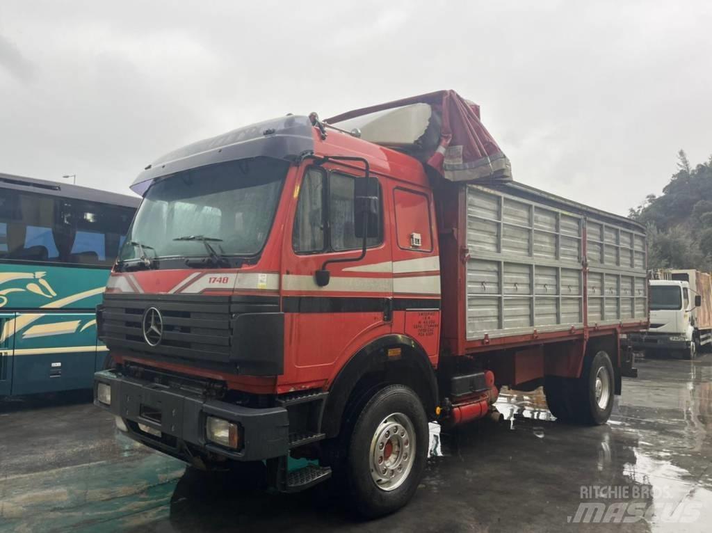 Mercedes-Benz 1748 Tipper trucks