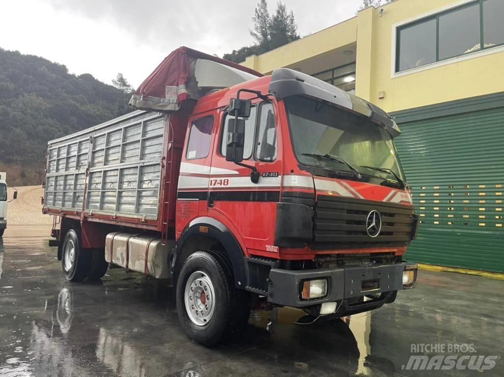 Mercedes-Benz 1748 Tipper trucks
