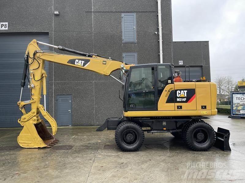 CAT M 314 F Wheeled excavators