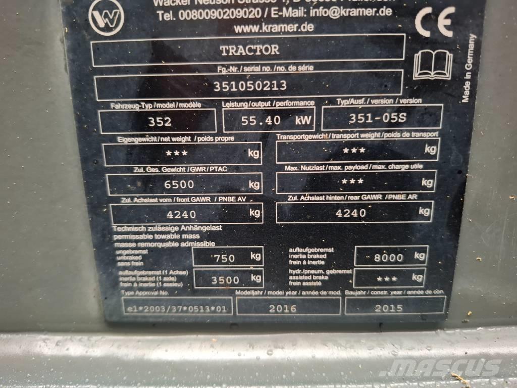 Kramer 8085 Wheel loaders