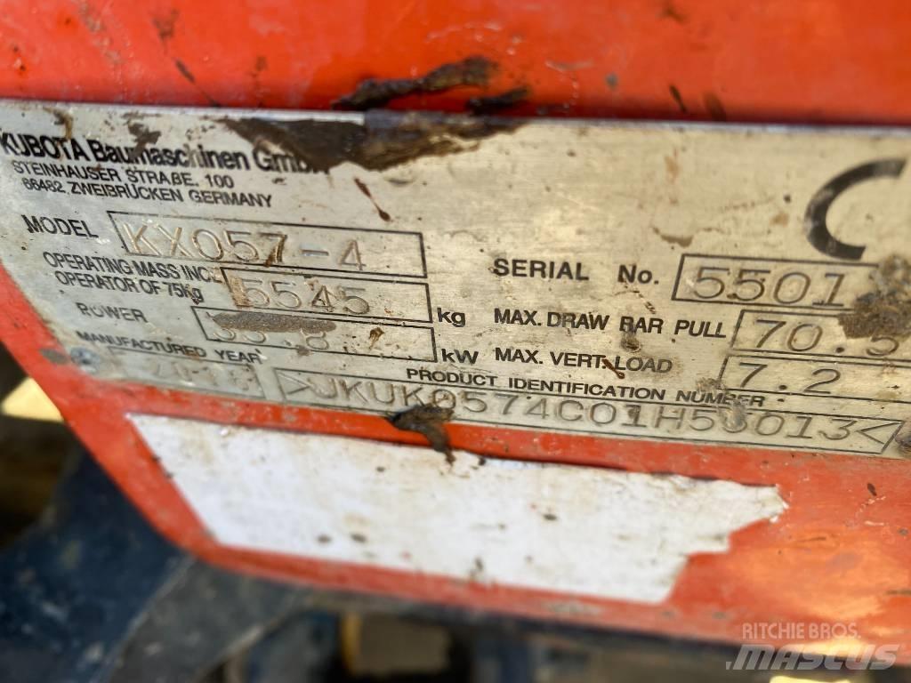 Kubota KX 057-4 Mini excavators < 7t (Mini diggers)