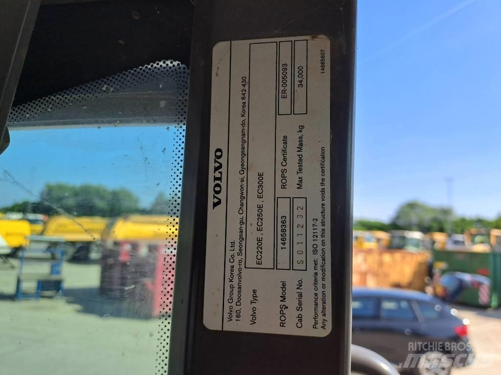 Volvo EC220EL Crawler excavators