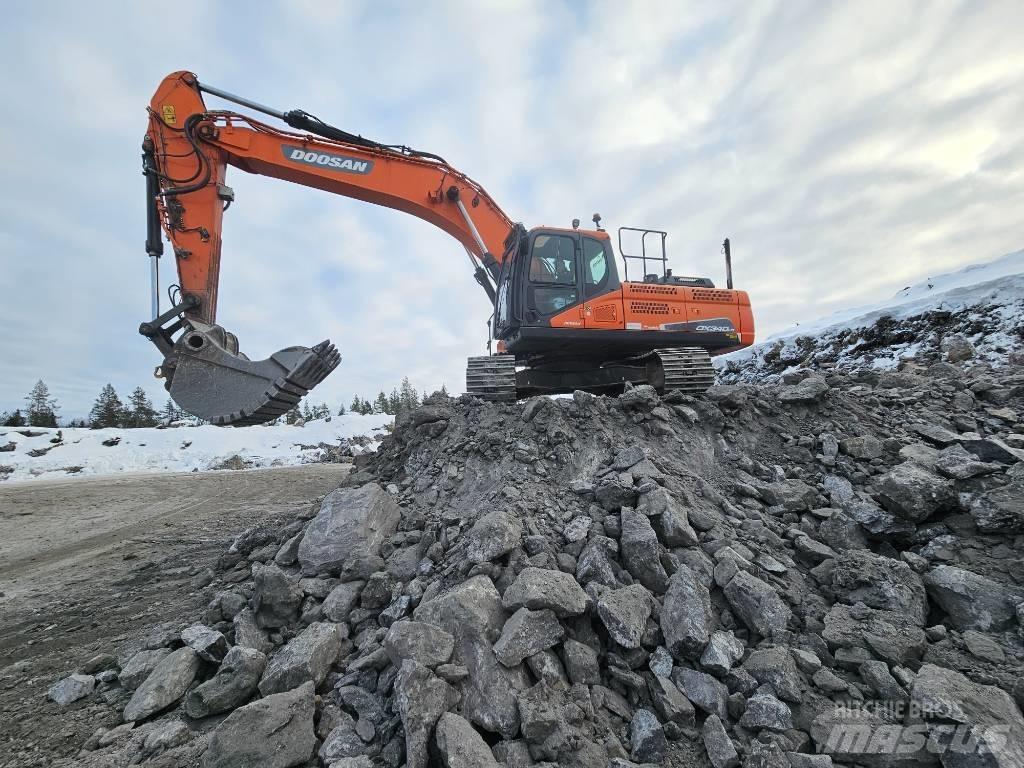 Doosan DX 340 LC Crawler excavators