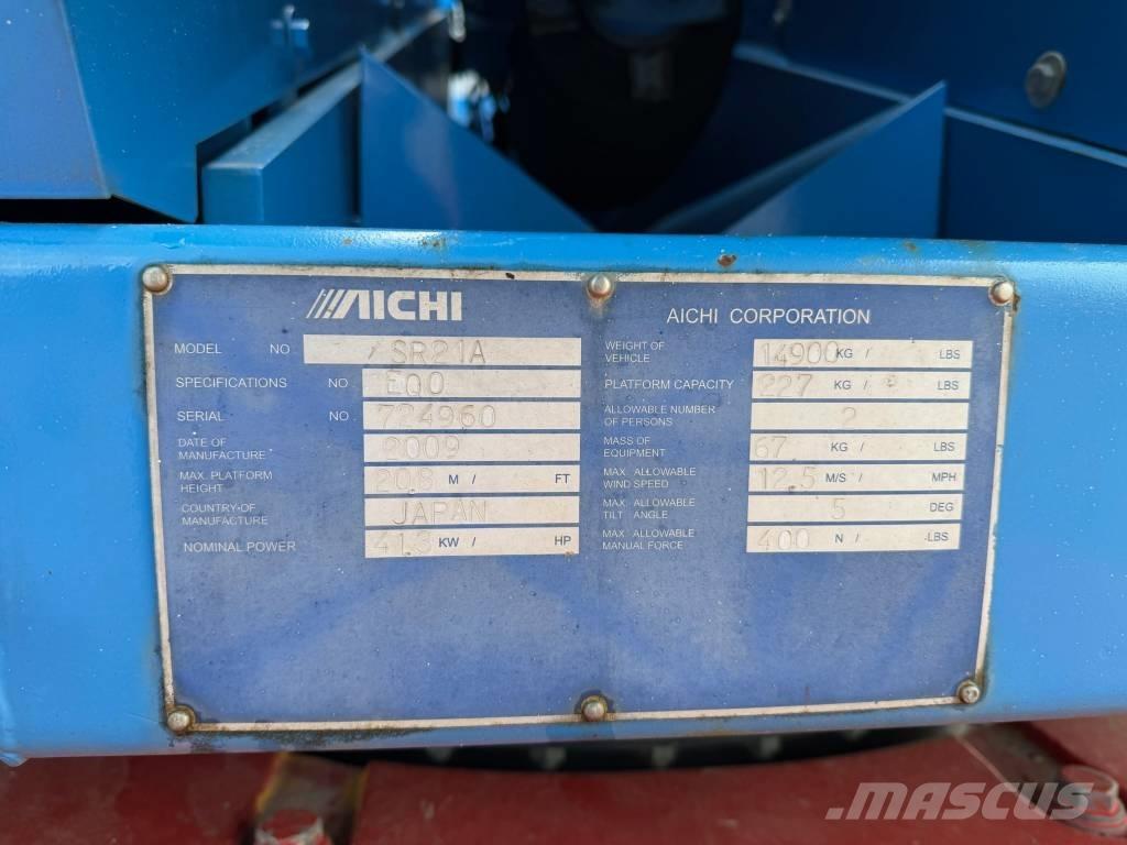 Aichi SR 21 A Telescopic boom lifts