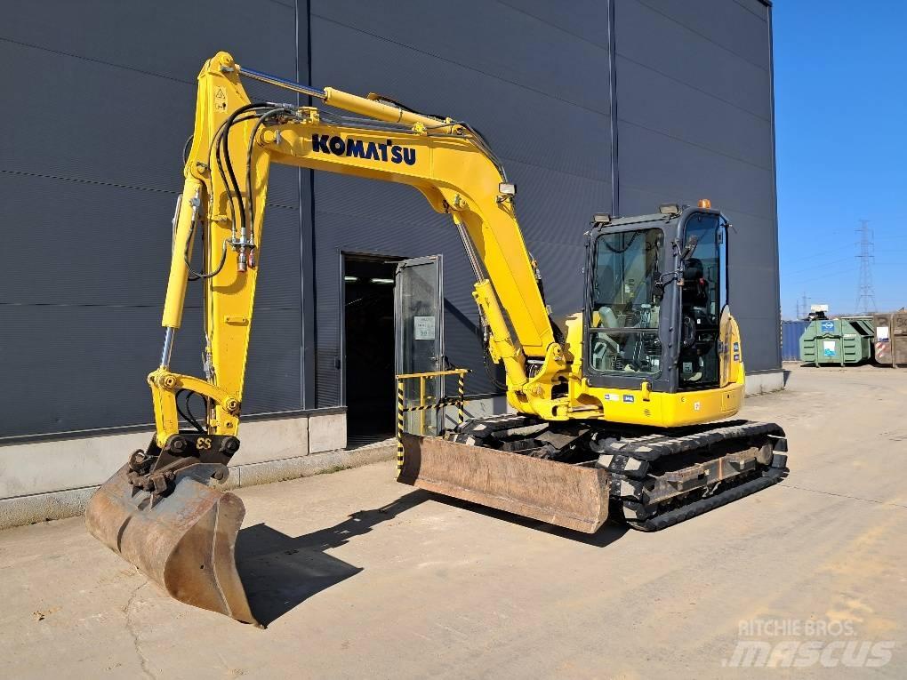 Komatsu PC80MR-5E0 Mini excavators  7t - 12t