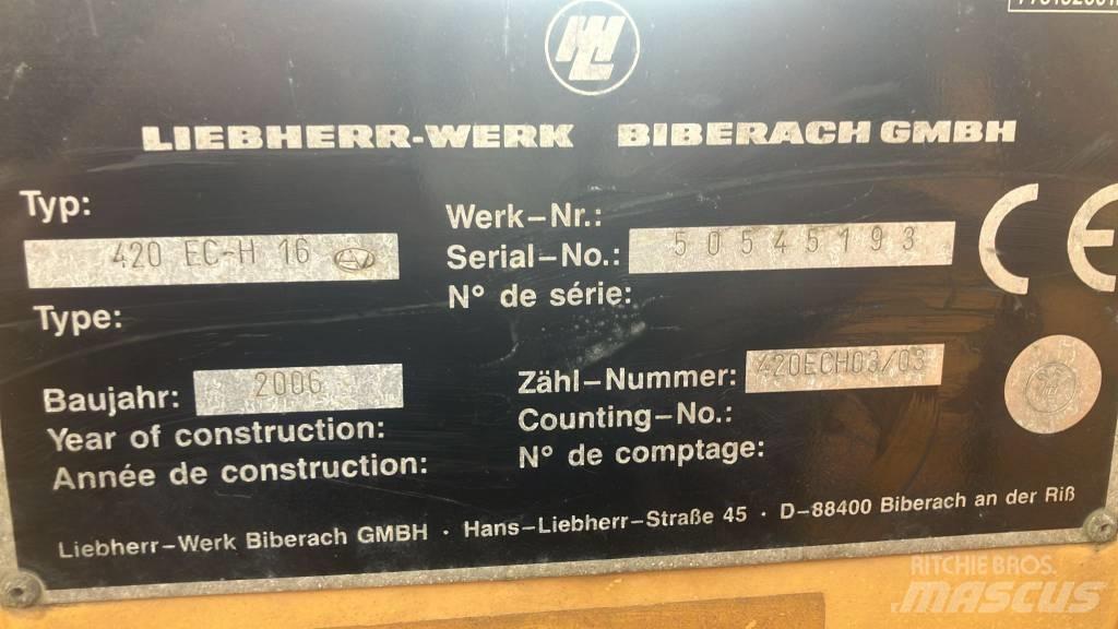 Liebherr 420 EC-H16 Tower cranes
