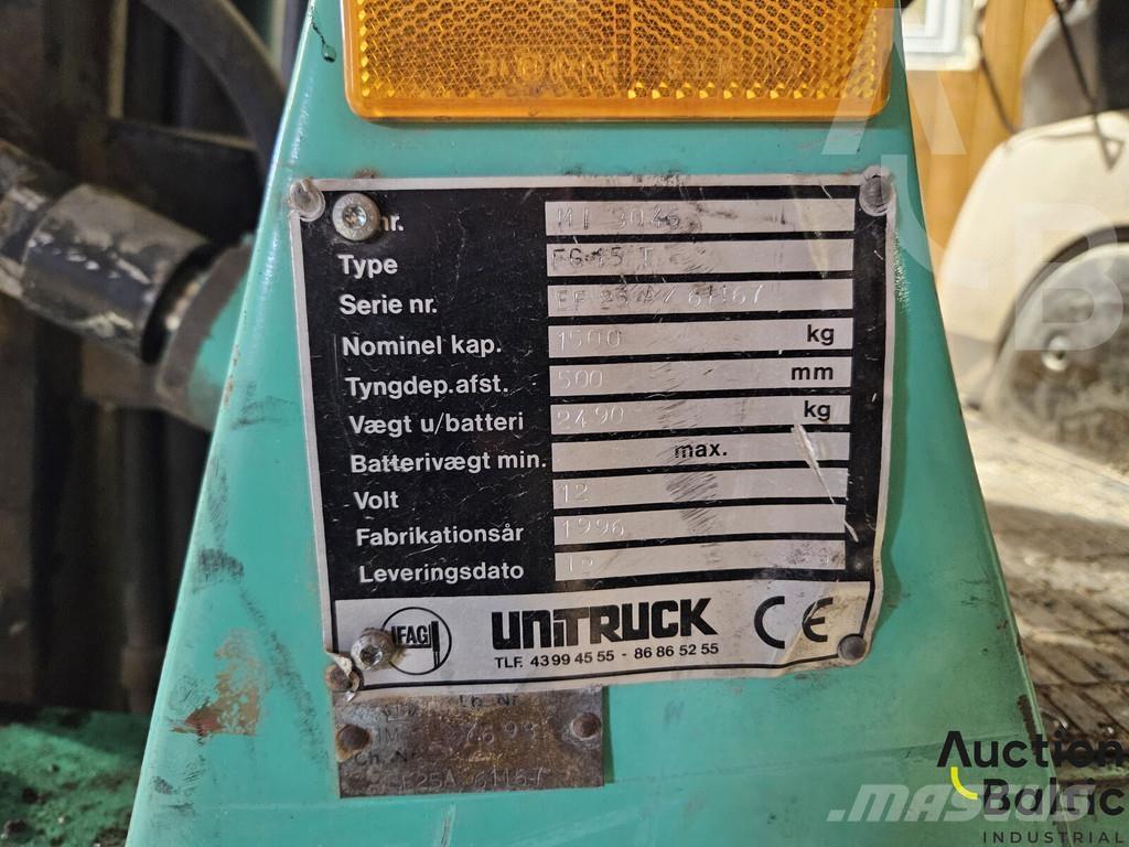 Mitsubishi FG15 LPG trucks