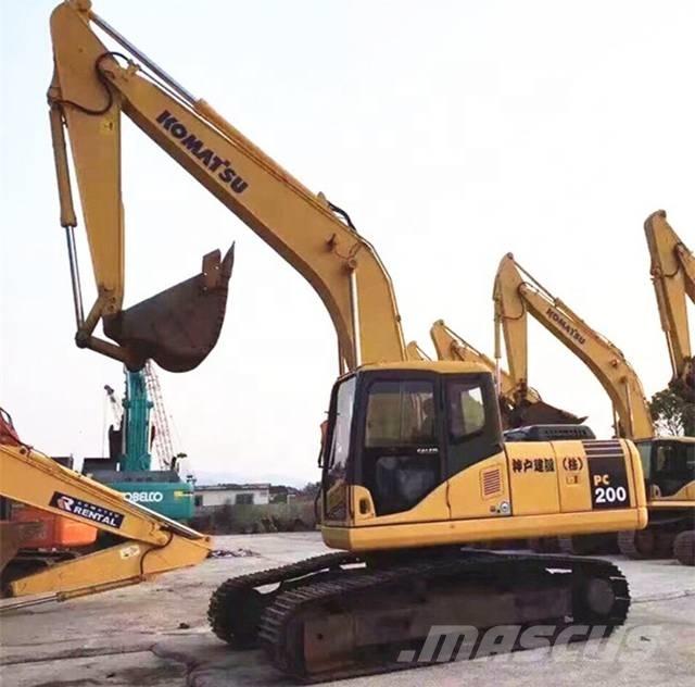Komatsu PC 200-7 Crawler excavators